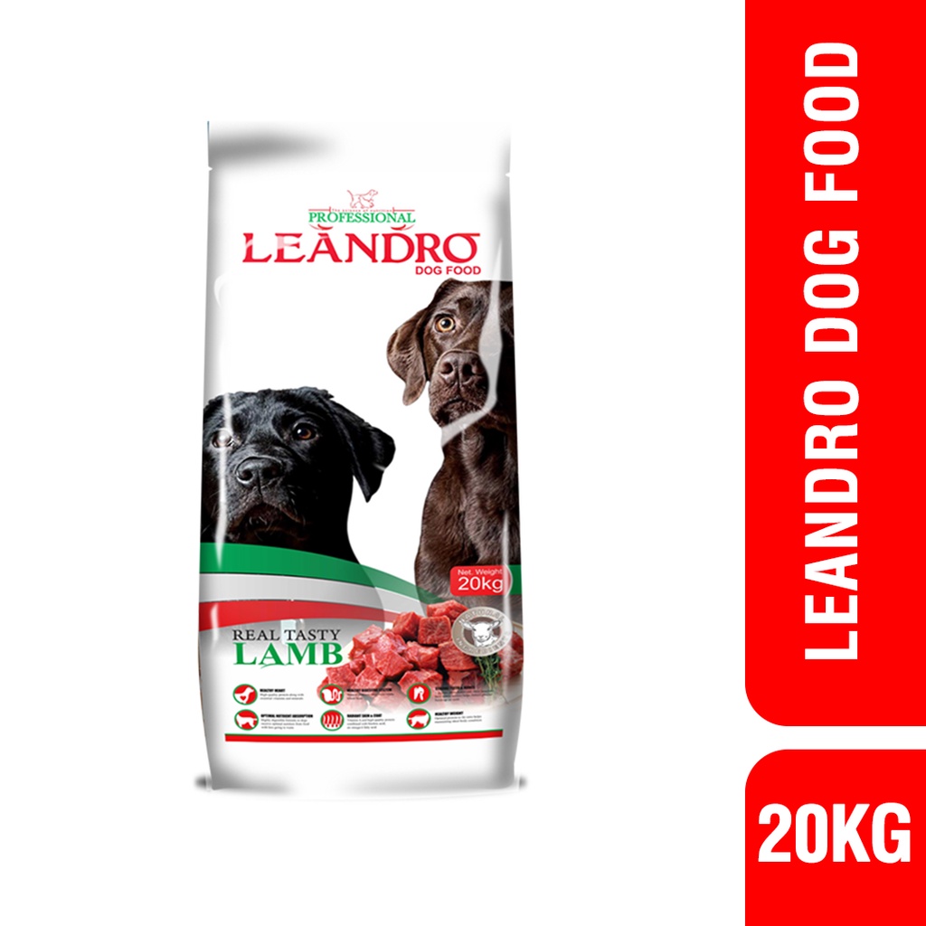 Profesional Leandro Lamb 20kg - Makanan Anjing