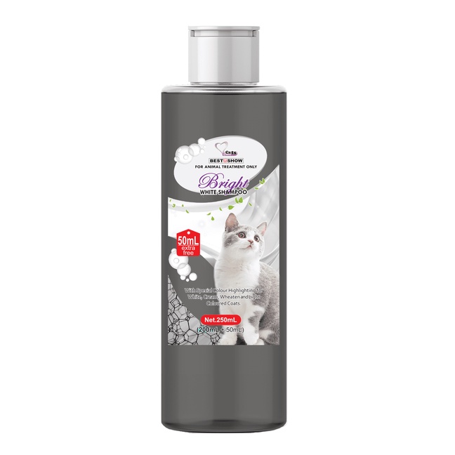 Best In Show Bright White Cat Shampoo 200+50ml