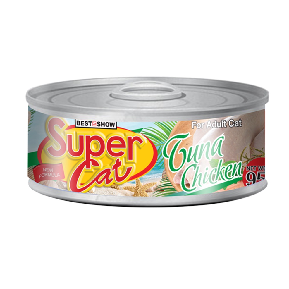 Best In Show Supercat Adult Tuna & Chicken 95g
