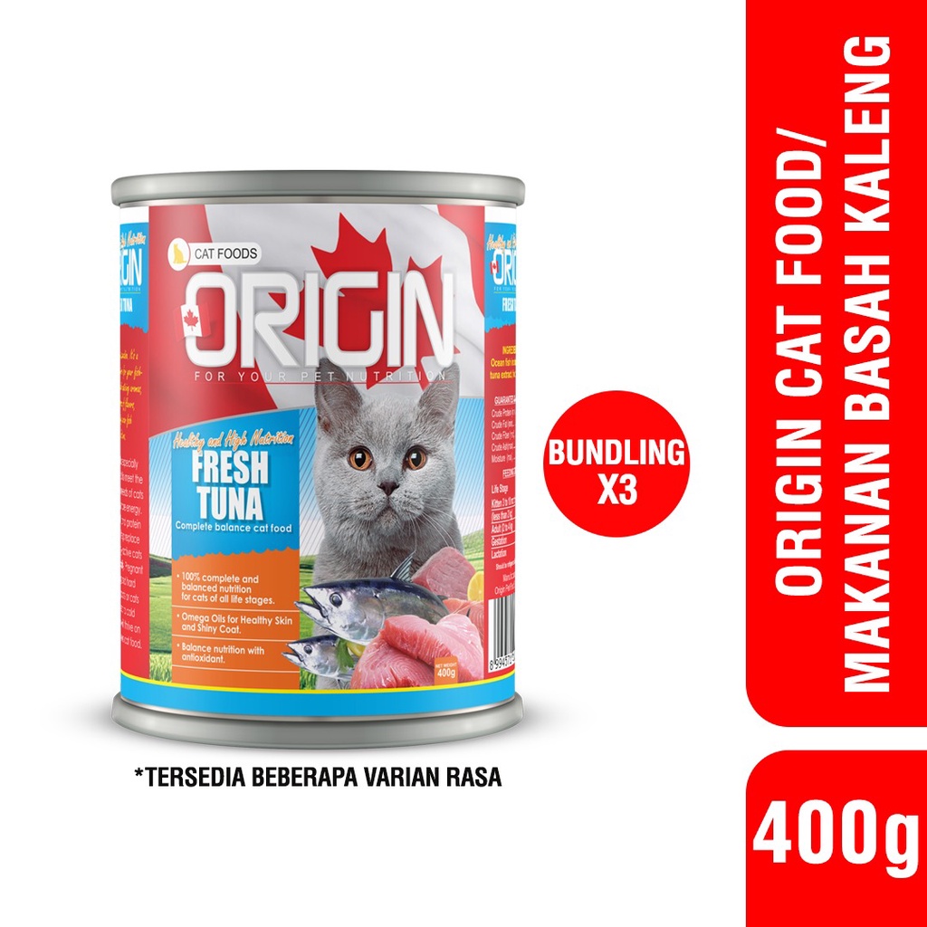 Paket Bundling Origin Kaleng 400gr 3PCS